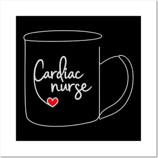 cardiac nurse need taste coffee Posters and Art